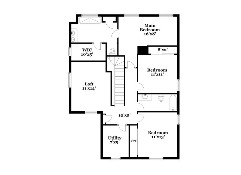 2,430/Mo, 7080 Flathead River Ave Las Vegas, NV 89179 Floor Plan View 2
