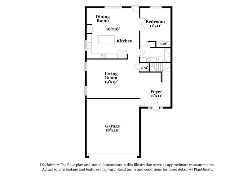 2,420/Mo, 1433 Bellglen Dr Las Vegas, NV 89128 Floor Plan View