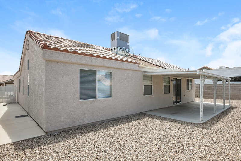 2,190/Mo, 3214 Avawatz Ct North Las Vegas, NV 89032 Rear View
