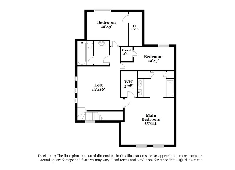 3,680/Mo, 7453 Garnet Moon St North Las Vegas, NV 89084 Floor Plan View 2