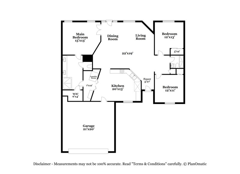 3,250/Mo, 368 Dooley Dr Henderson, NV 89015 Floor Plan View