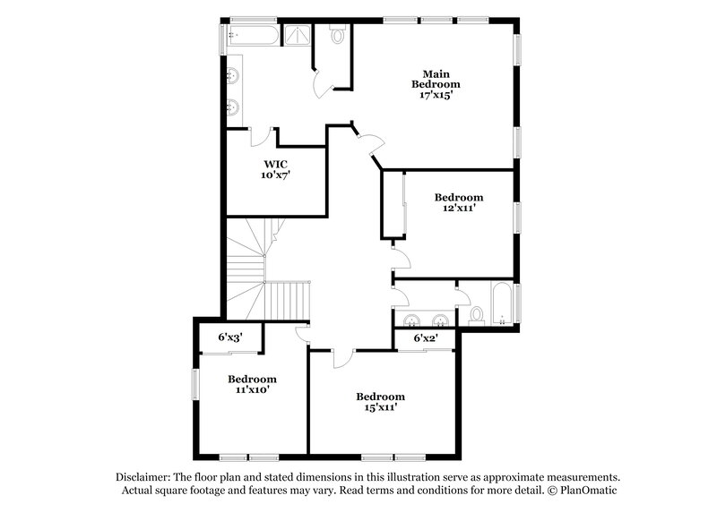 2,015/Mo, 8580 Peaceful Dreams St Las Vegas, NV 89139 Floor Plan View 2