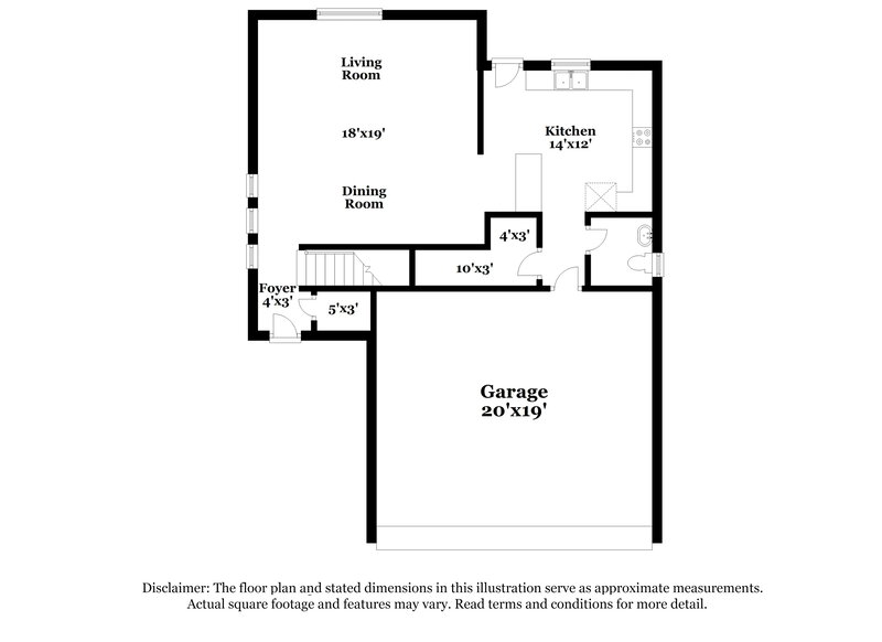 2,290/Mo, 9321 Golden Lad Ave Las Vegas, NV 89166 Floor Plan View