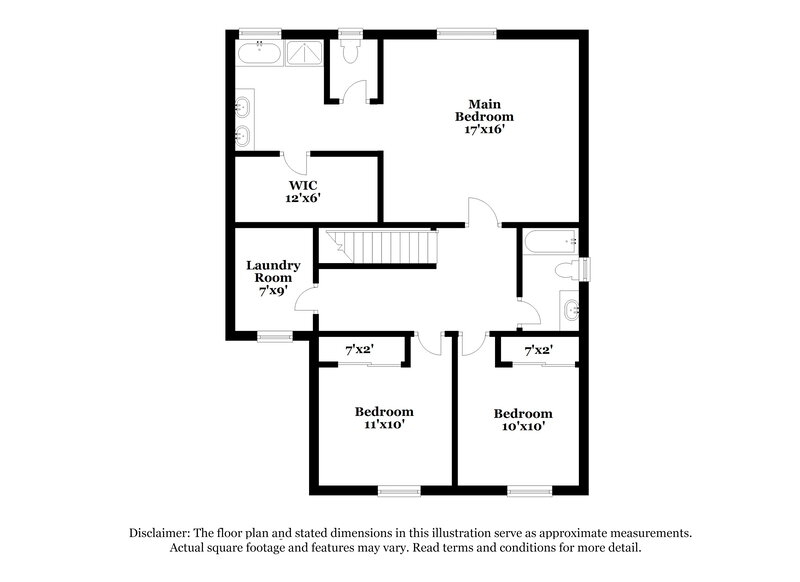 2,290/Mo, 9321 Golden Lad Ave Las Vegas, NV 89166 Floor Plan View 2