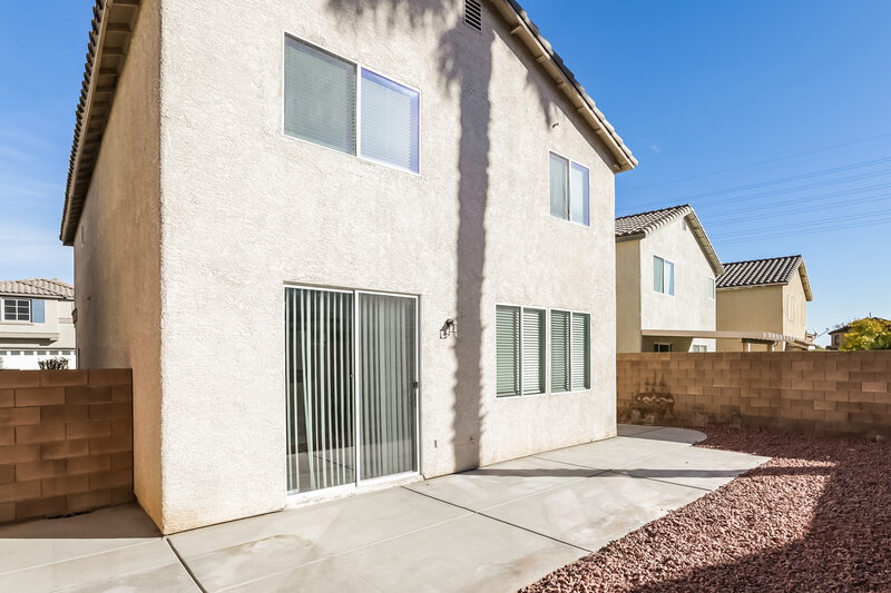 2,445/Mo, 10643 Solar Hawk Ave Las Vegas, NV 89129 Rear View