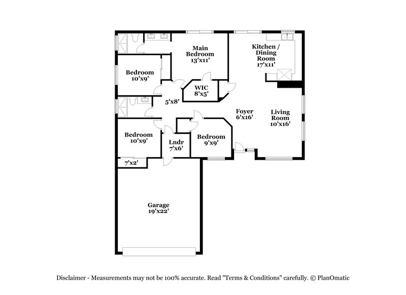 2,080/Mo, 6305 Belgium Dr Las Vegas, NV 89122 Floor Plan View