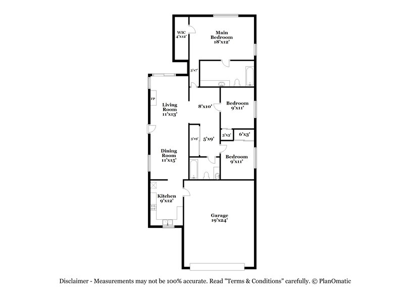 3,080/Mo, 8044 Exploration Ave Las Vegas, NV 89131 Floor Plan View