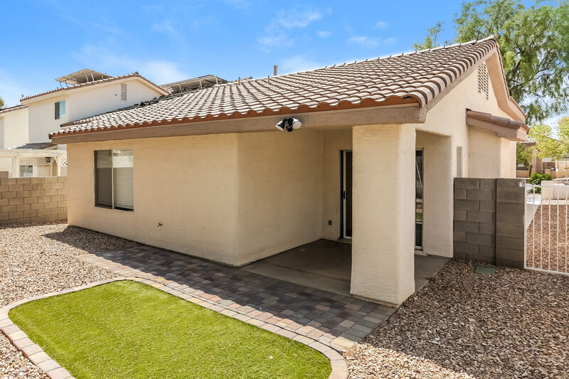 3,080/Mo, 8044 Exploration Ave Las Vegas, NV 89131 Rear View