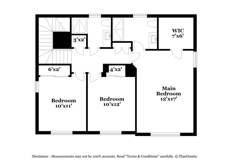 2,085/Mo, 3201 cheltenham st Las Vegas, NV 89129 Floor Plan View 2