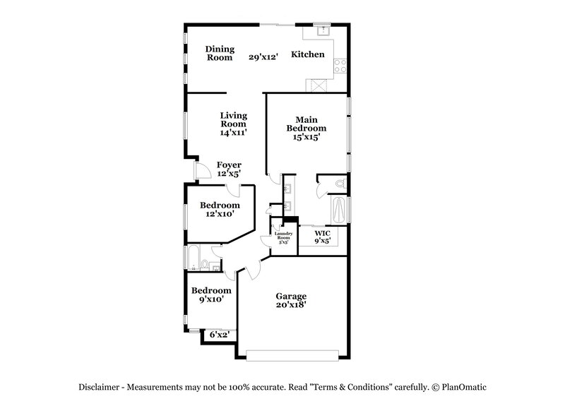 3,280/Mo, 3555 April Springs St Las Vegas, NV 89147 Floor Plan View