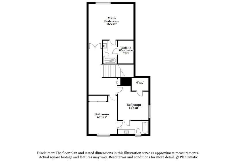2,275/Mo, 7659 Glorietta Bay Ct Las Vegas, NV 89139 Floor Plan View 2