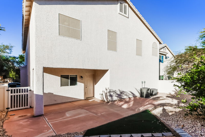 3,160/Mo, 8911 Deep Ridge CT Las Vegas, NV 89178 Rear View