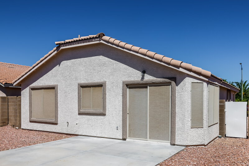 2,185/Mo, 5023 Benezette Ct Las Vegas, NV 89141 Rear View
