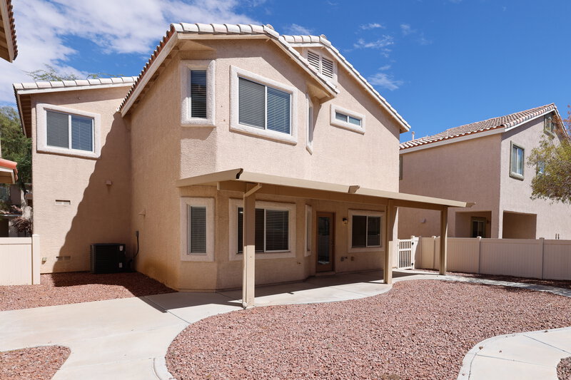 2,460/Mo, 1743 Dark Wolf Ave Las Vegas, NV 89123 Rear View