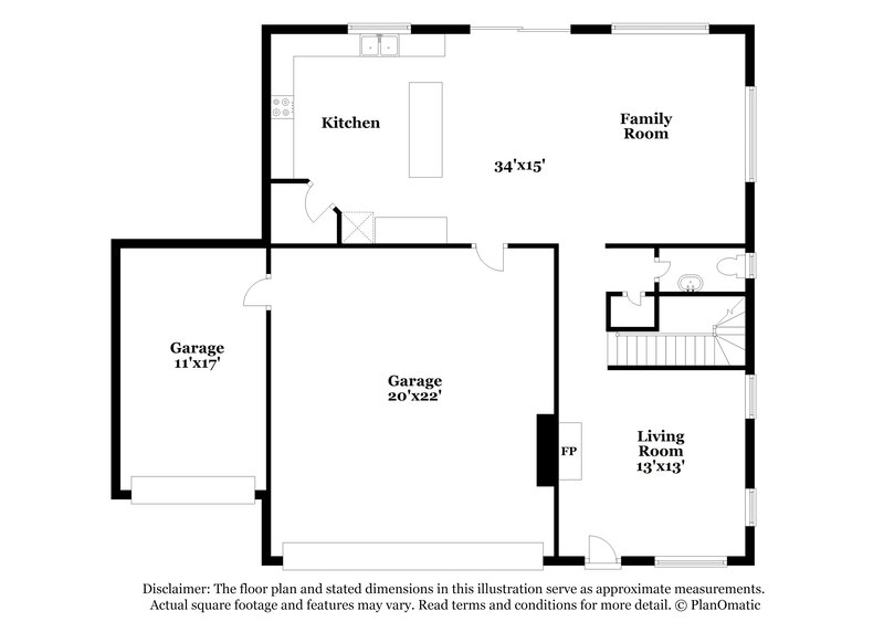 2,345/Mo, 674 Pacific Cascades Drive Henderson, NV 89012 Floor Plan View