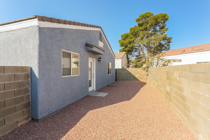 1,795/Mo, 1608 Wendell Williams Ave Las Vegas, NV 89106 Rear View