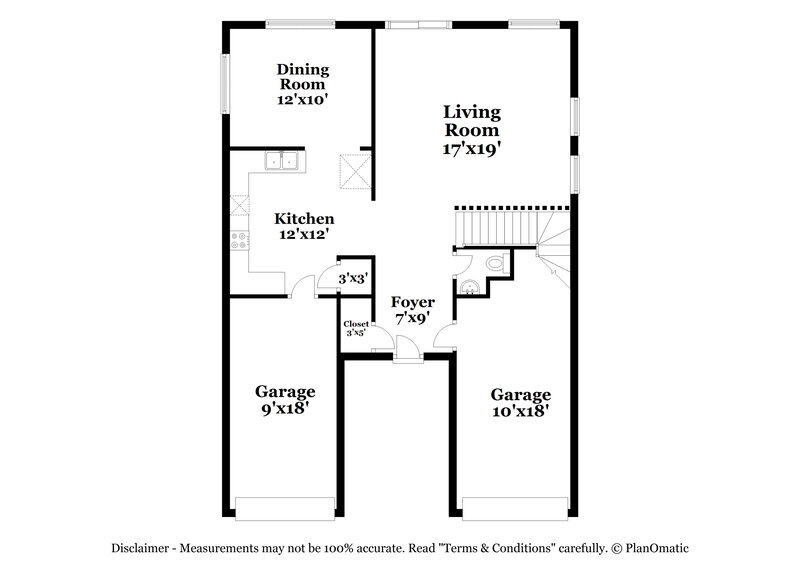 1,860/Mo, 5864 Cape Hatteras Ct Las Vegas, NV 89139 Floor Plan View 2