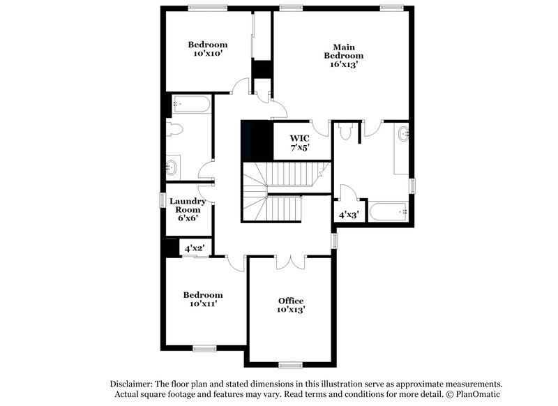 2,175/Mo, 8416 Debellis Creek Ct Las Vegas, NV 89131 Floor Plan View 2