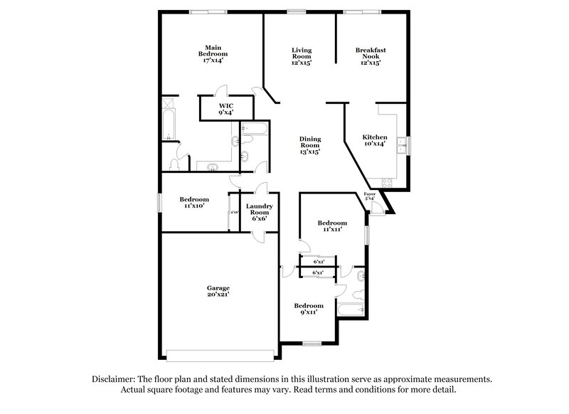 3,390/Mo, 170 Coastal Pier Ct Henderson, NV 89002 Floor Plan View