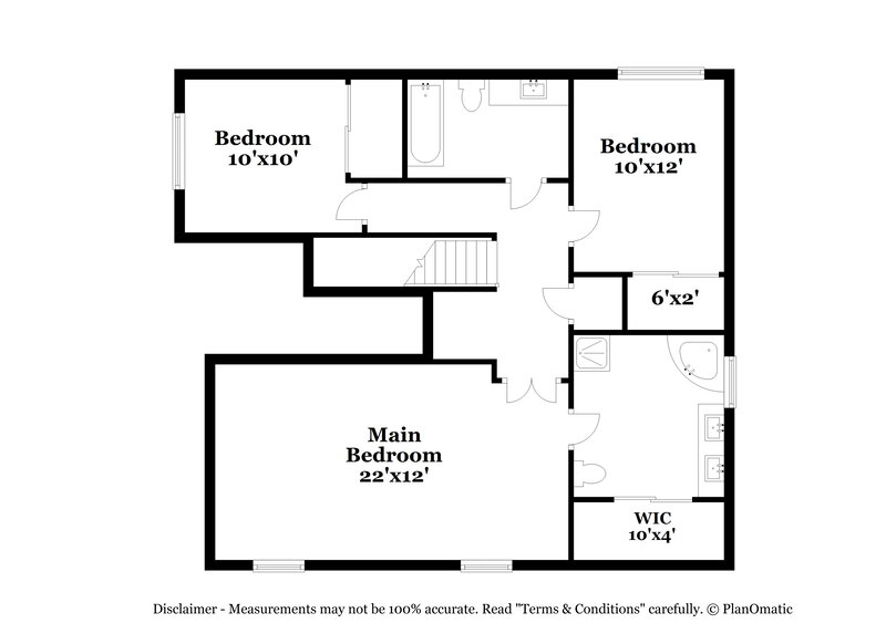 2,970/Mo, 3306 Cheltenham Street Las Vegas, NV 89129 Floor Plan View 2