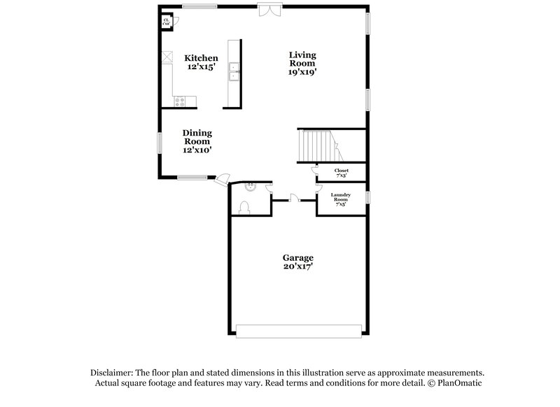 2,305/Mo, 7716 Donald Nelson Ave Las Vegas, NV 89131 Floorplan View