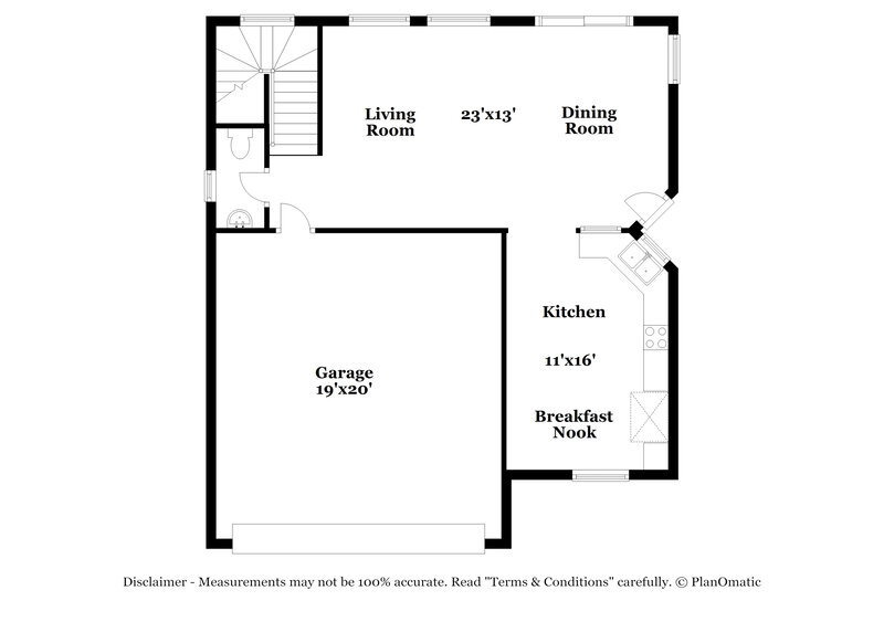 2,070/Mo, 5269 Palm Pinnacle Ave Las Vegas, NV 89139 Floor Plan View