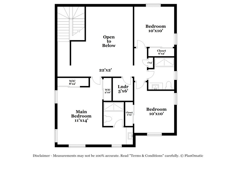 2,070/Mo, 5269 Palm Pinnacle Ave Las Vegas, NV 89139 Floor Plan View 2