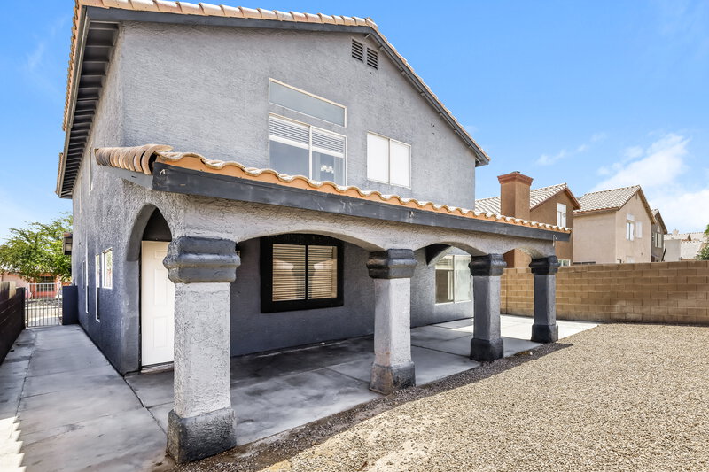2,850/Mo, 6939 Wineberry DR Las Vegas, NV 89119 Rear View