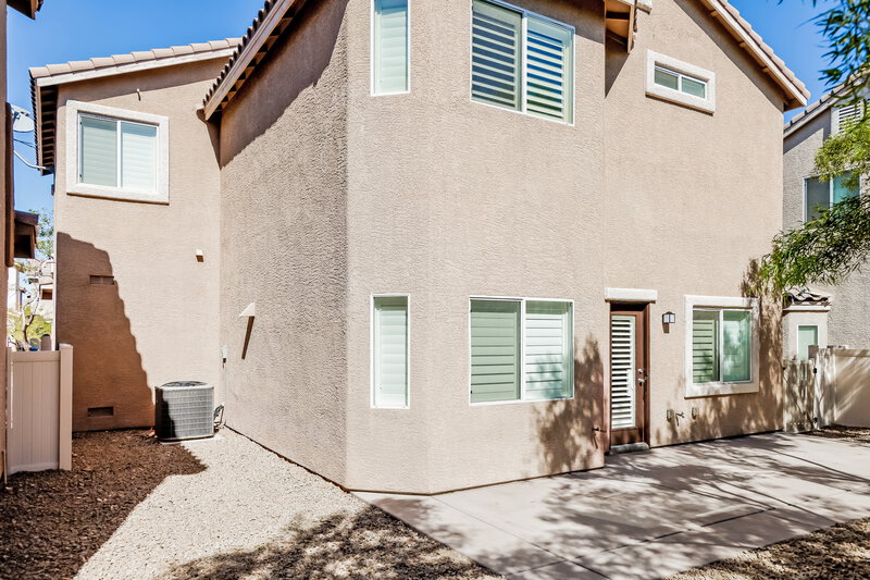 2,475/Mo, 5085 Wild Creek Falls Way Las Vegas, NV 89141 Rear View