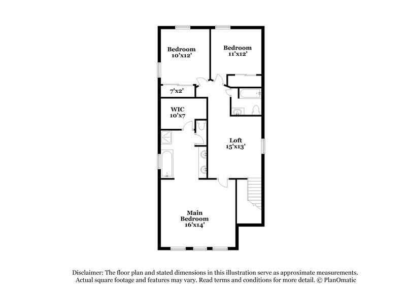 2,065/Mo, 2393 Via Firenze Henderson, NV 89044 Floor Plan View