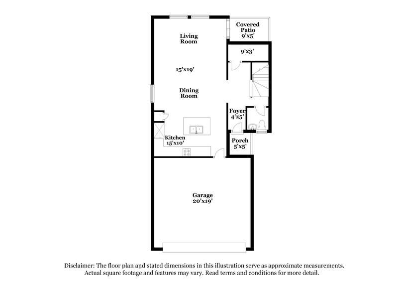 2,140/Mo, 7481 Paces Mill Ct Las Vegas, NV 89113 Floor Plan View