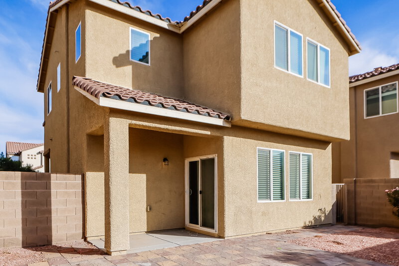 2,140/Mo, 7481 Paces Mill Ct Las Vegas, NV 89113 Rear View