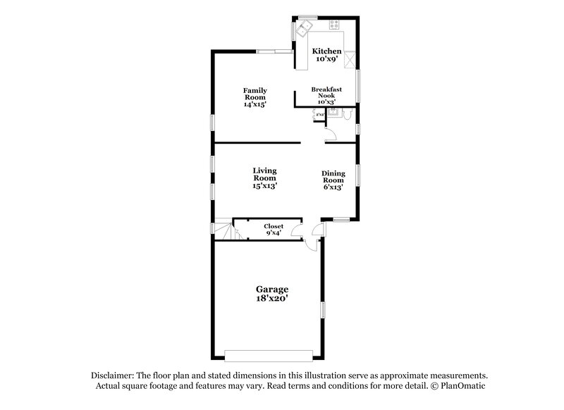 2,095/Mo, 1635 Keena Dr Henderson, NV 89011 Floor Plan View