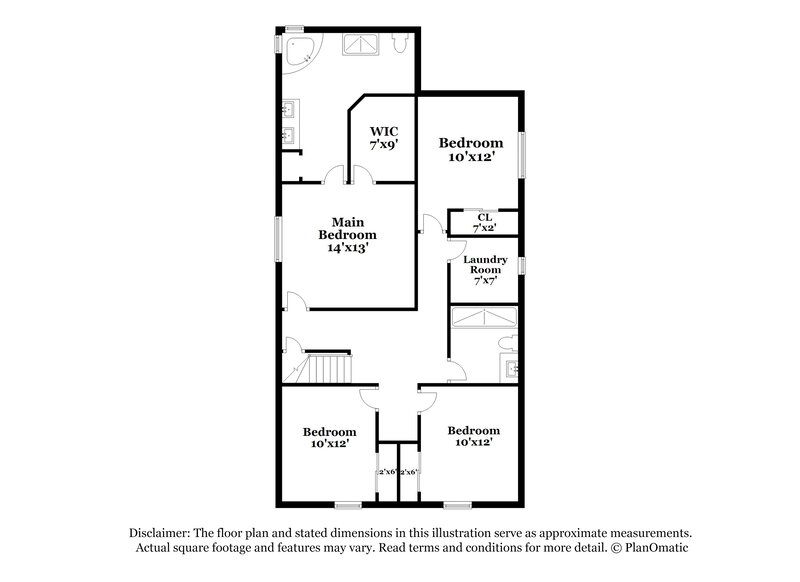2,095/Mo, 1635 Keena Dr Henderson, NV 89011 Floor Plan View 2