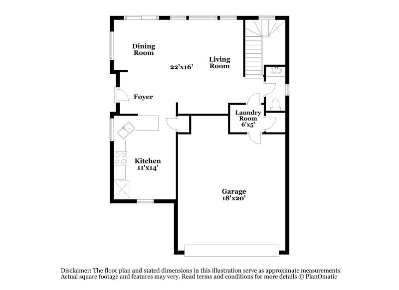 2,150/Mo, 8736 Water Bucket Ave Las Vegas, NV 89143 Floor Plan View