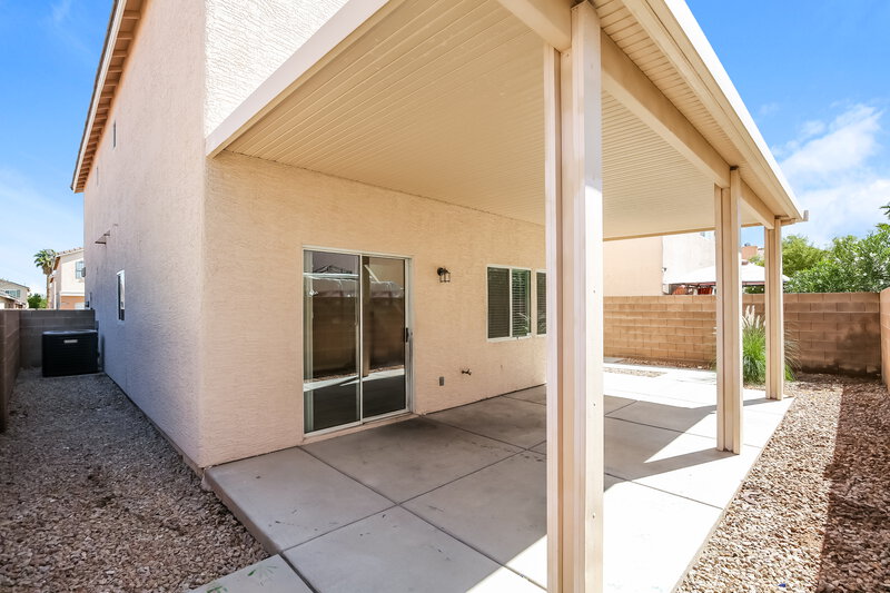 2,000/Mo, 5325 Cholla Blossom Ct North Las Vegas, NV 89031 Rear View