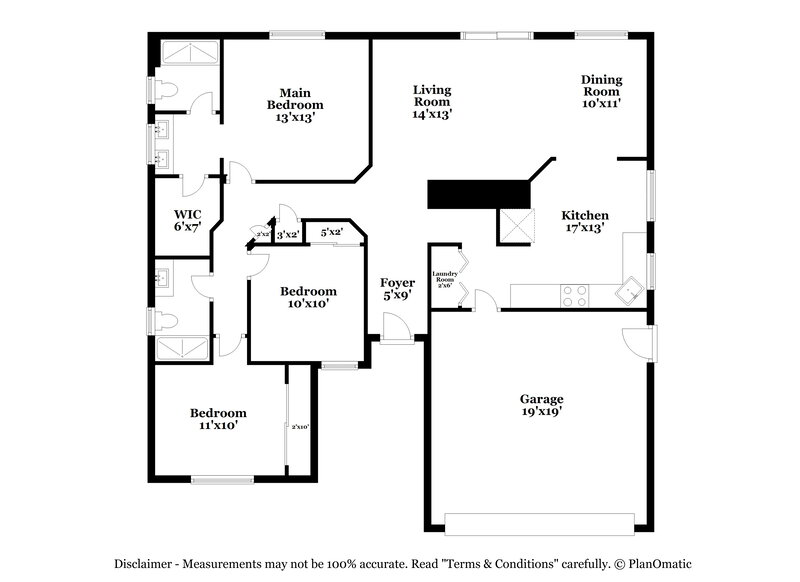 1,980/Mo, 805 Rio Poco Ct Henderson, NV 89015 Floor Plan View