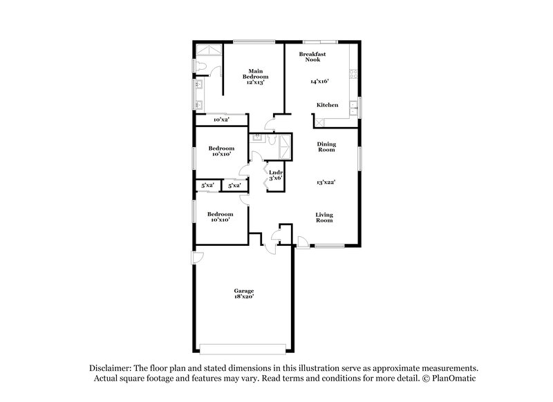 2,190/Mo, 7680 Beverly Hills Dr Las Vegas, NV 89147 Floorplan View