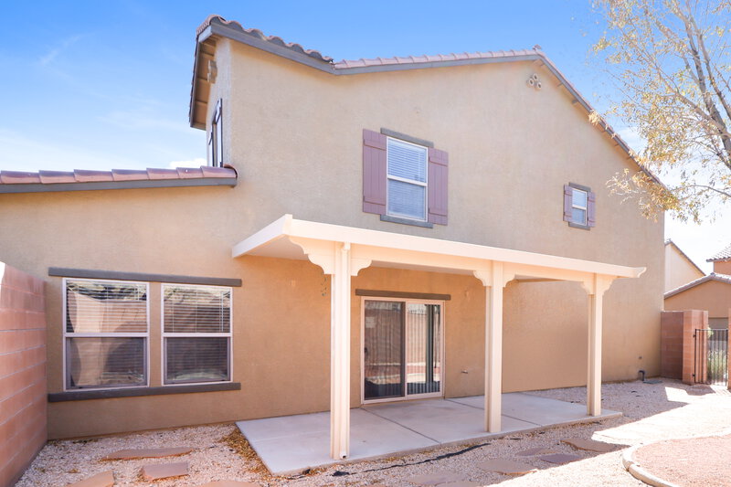 2,100/Mo, 10724 Cape Shore Avenue Las Vegas, NV 89166 Rear View
