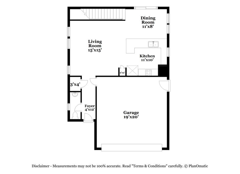 2,195/Mo, 5367 Flowing Spring St Las Vegas, NV 89122 Floor Plan View 2
