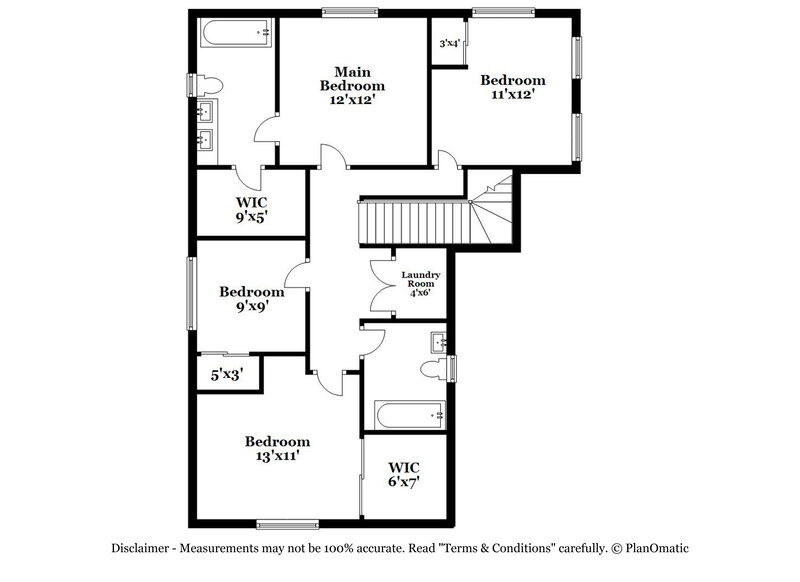 2,090/Mo, 8276 Brilliant Pompon Pl Las Vegas, NV 89166 Floor Plan View 2