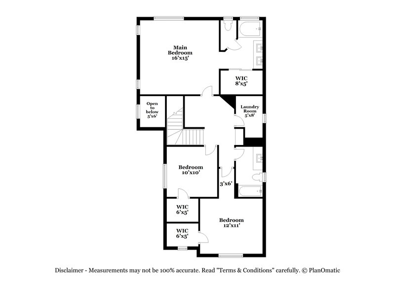 1,990/Mo, 3544 Ashford Grove Street Las Vegas, NV 89122 Floor Plan View