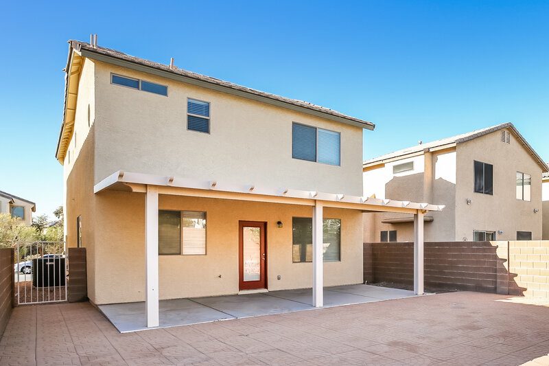 1,990/Mo, 3544 Ashford Grove Street Las Vegas, NV 89122 Rear View
