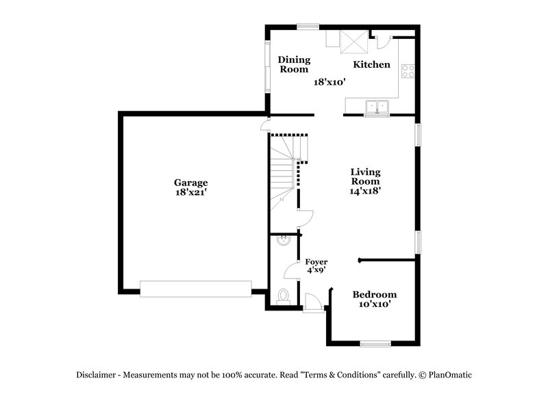 2,320/Mo, 8312 Oppenheimer St Las Vegas, NV 89139 Floor Plan View