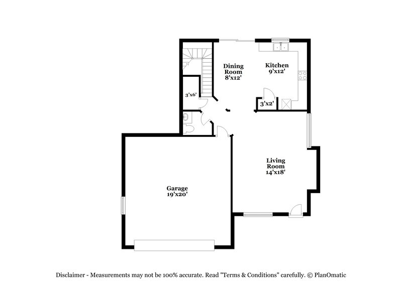 2,030/Mo, 9997 Big Bow Springs Ct Las Vegas, NV 89148 Floorplan View