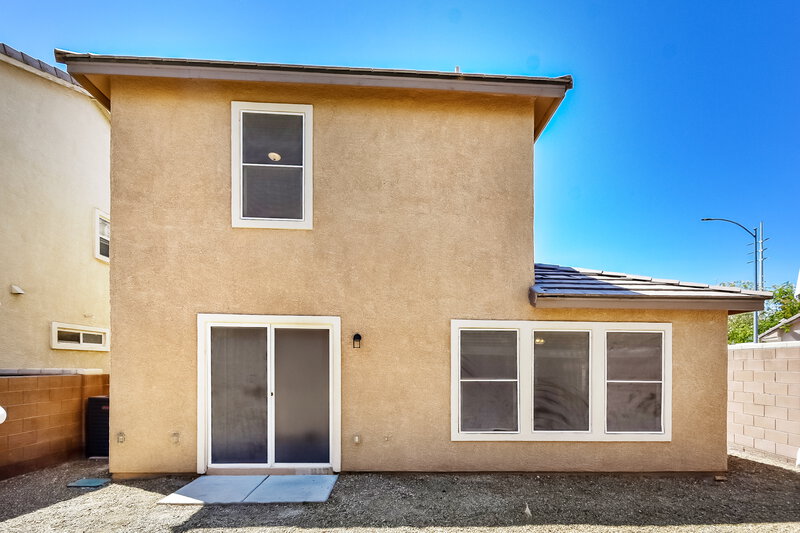 2,065/Mo, 124 Icy River Ave North Las Vegas, NV 89031 Rear View