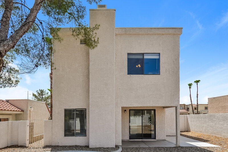 2,145/Mo, 8612 Paddle Wheel Way Las Vegas, NV 89117 Rear View