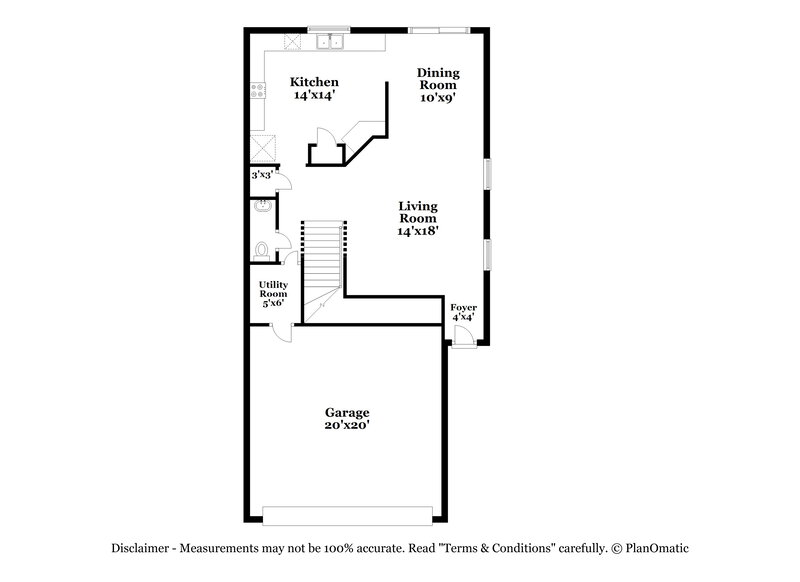 1,990/Mo, 7424 Scottish Castle Ave Las Vegas, NV 89113 Floor Plan View