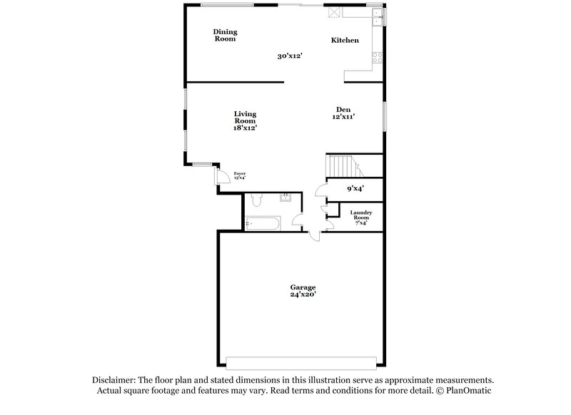 2,255/Mo, 7640 W Delhi Ave Las Vegas, NV 89129 Floor Plan View