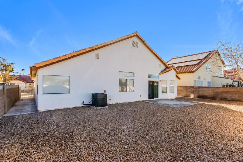 1,980/Mo, 1520 Santa Rosalia Dr North Las Vegas, NV 89031 Rear View